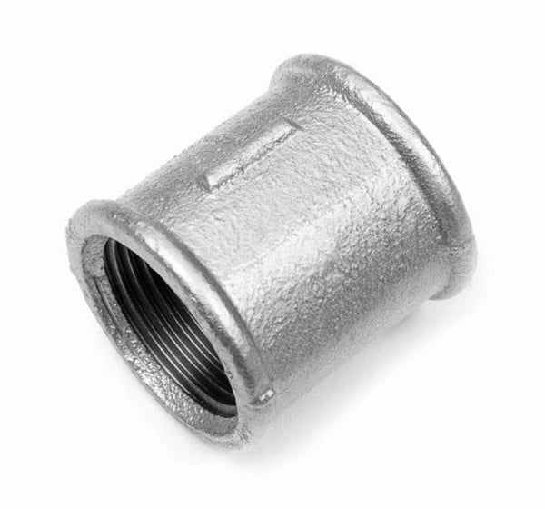 Galvaniseret muffe galvaniseret 2,5 tum
