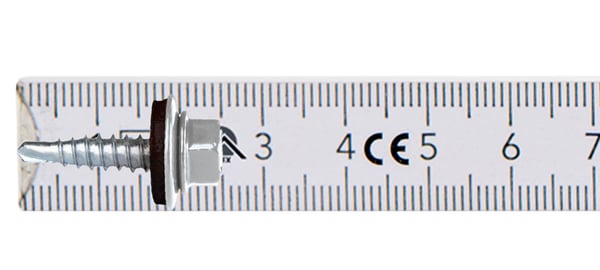 Landmandsskruer GTO2 Z14 4,8x20mm Galvaniserede