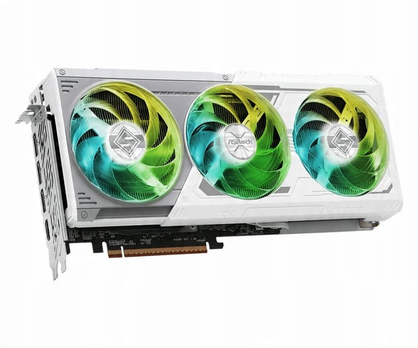 ASRock Rad RX 9070 XT Steel Legend 16GB grafikkort