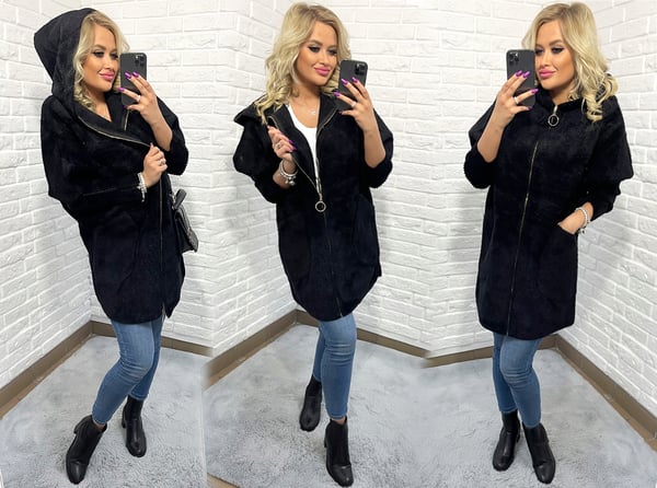 ALPACA LYNLÅSFRAKKE ULD FARVER oversize LANG KAMEL
