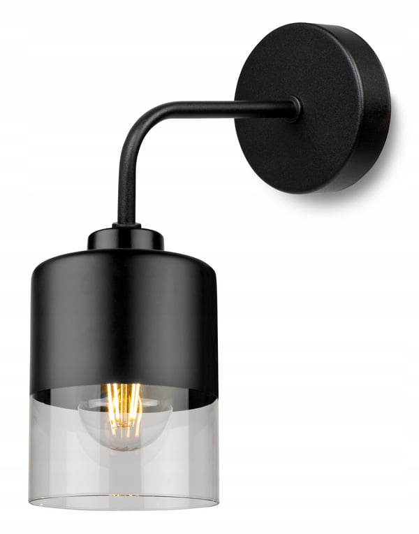 MODERNE KNÆKKE LAMPE ELEGANT GLASSKÆRM
