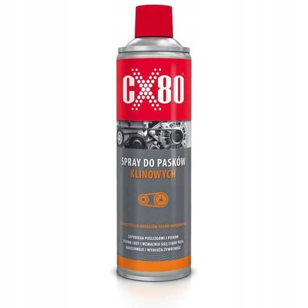 CX80 ketjun ja hihnan puhdistussuihke 400 ml