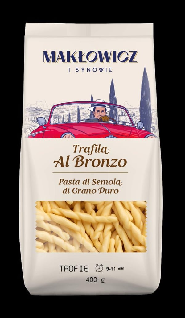 Makłowicz og Synowie Trofie pasta 400 g