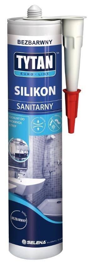 EURO-LINE SANITÆR SILIKONE 280ML HVID - SIL S TE BI