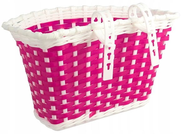 Plastkorg för cykel och sparkcykel för barn