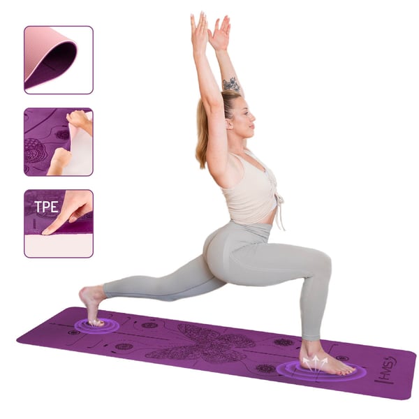 TPE-jooga-matto Violet YM10 HMS