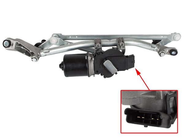 Nissan Qashqai J10 06-14 viskermekanisme + MOTOR