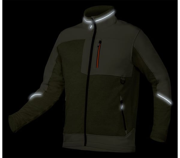 SOFTSHELL UDENDØRS SWEATSHIRT GRØN STØRRELSE XL - T N81-517-XL