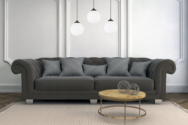 HÆNGENDE LOFTLAMPE, PLAFON, KUGLE, GULD, KROM, LED