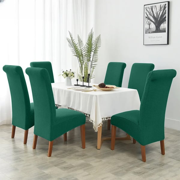 Överdrag till OBLIQUE XXL-stol flaskgrön jacquard