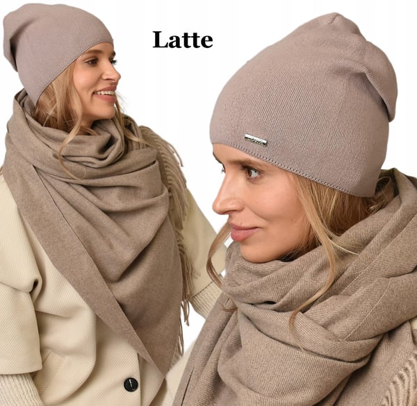 Moderigtig efterårskasket til kvinder med snapback fra POLSK PRODUCENT latte V3