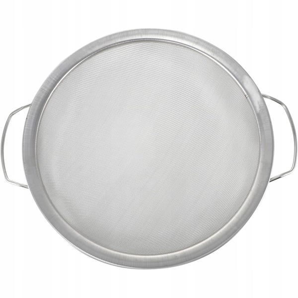 Rosfix sølvfarvet metalsi, diameter 290 mm