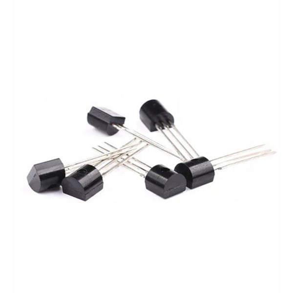 BC557 PNP Arduino transistor 10 stk. i TO-92 pakke