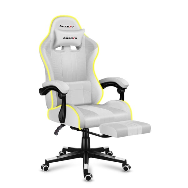 Fotel gamingowy Huzaro Force 4.7 RGB White
