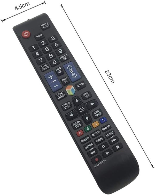 Fjärrkontroll för Samsung Smart TV AA59-00582A svart