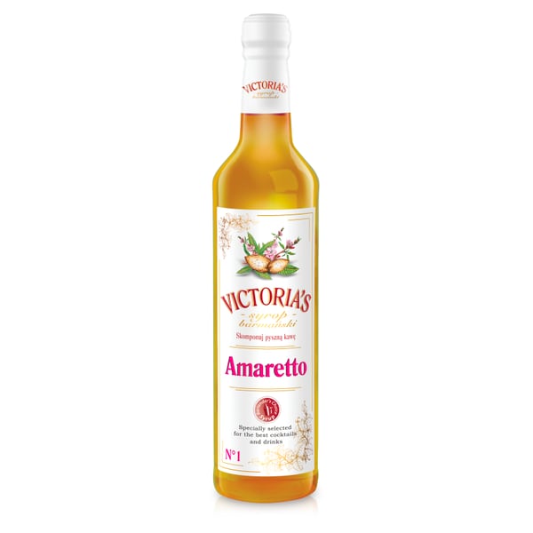 Victoria's Amaretto-siirappi 490 ml Victoria's Amaretto-siirappi 490 ml