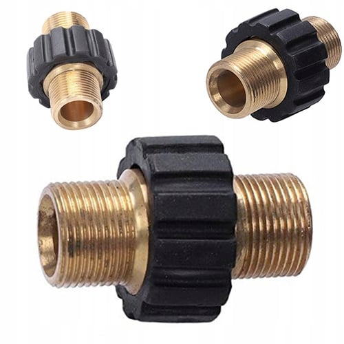Nippel/adapter för anslutning av högtryckstvättsslangar 2x GZ M22x1,5mm