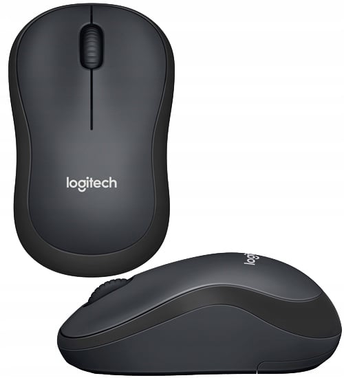 Logitech M220 Silent trådløs optisk mus, sort