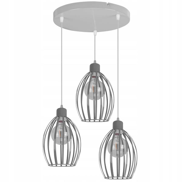 LOFTTAKLAMPA METALL E27 LED