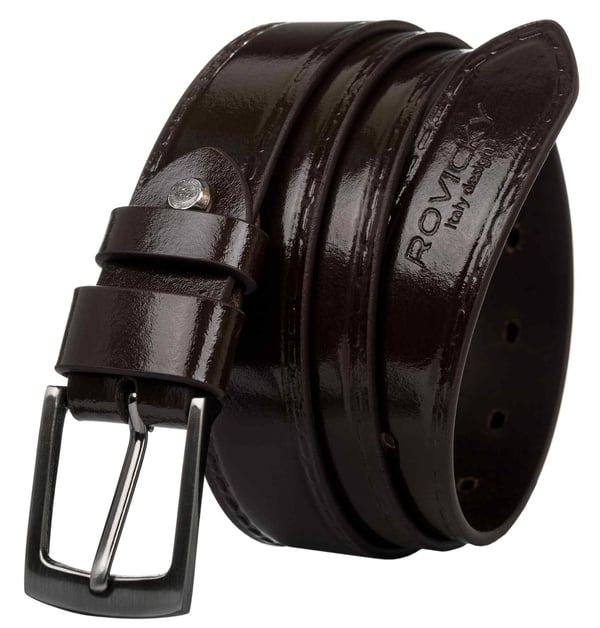 M läderarmband WAS PLW-R-11 105 brunt