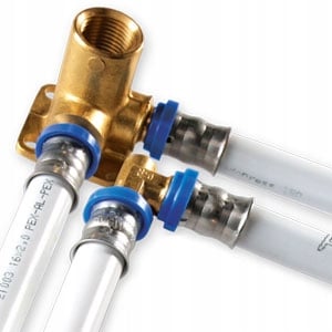 PEX-böj 20x1/2 GW MM med Radopress Zapras-klips