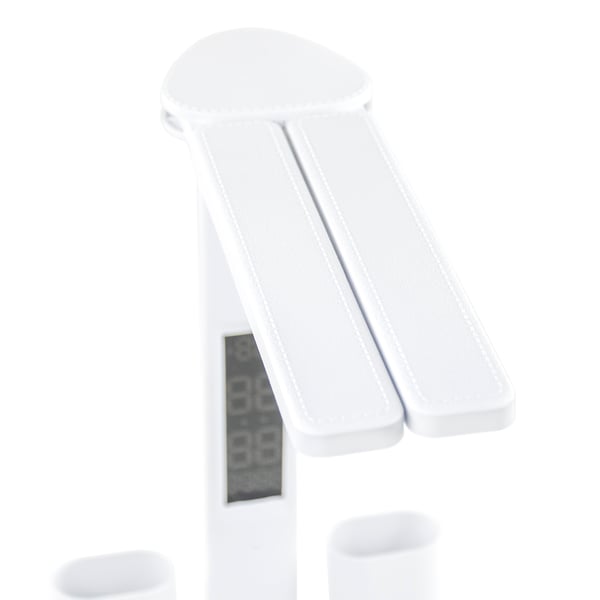LED-skrivebordslampe Hvid Induktiv Oplader til Børn og Studerende til Studiebrug