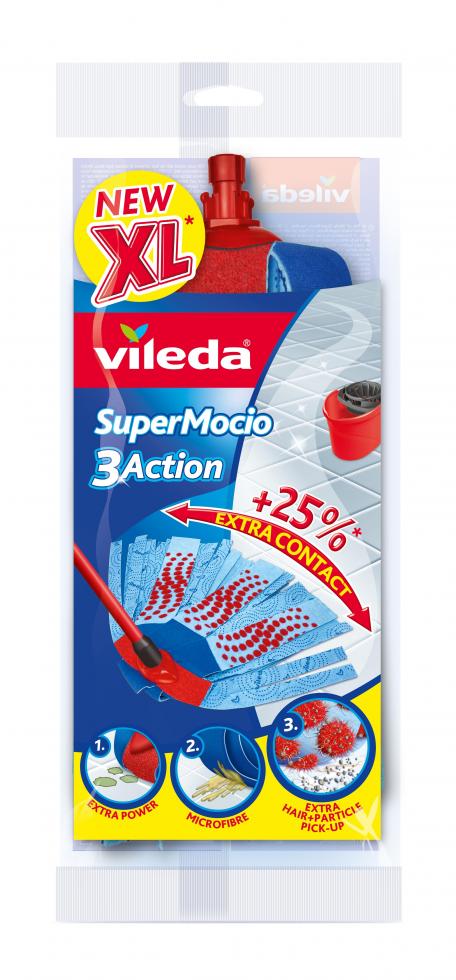 VILEDA SUPERMOCIO 3ACTION VELOR -MOPIN VAIHTO - BHP HIC 2213 VILEDA SUPERMOCIO 3ACTION VELOR -MOPIN VAIHTO - BHP HIC 2213