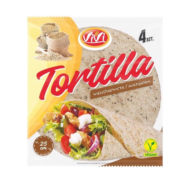 Vivi Multigrain Tortilla 240 g