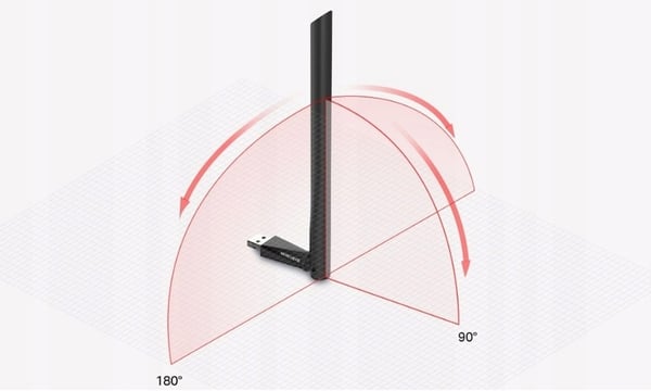 TP-Link Archer T2U Plus WiFi AC600 USB-verkkosovitin