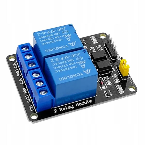 Rosfix 2-kanals relemodul 24V för Arduino