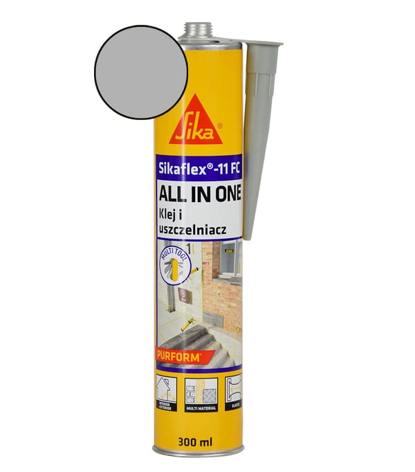 SIKAFLEX 11FC PURFORM FUGEMASSE 300ML BETONGRÅ - SK-SF688973