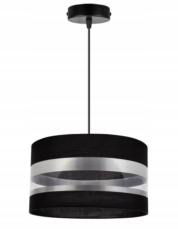 ELEGANT LOFTHÆNGELAMPE, KROM, LED-LAMPESKÆRM