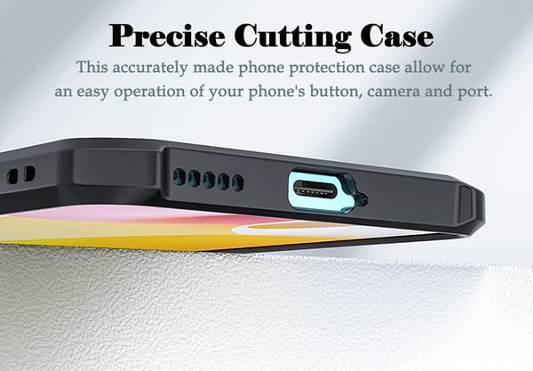 Etui til Xiaomi 12 Lite, gennemsigtig bagside, sort ramme, ridsefast