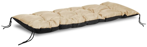 Vedenpitävä puutarhatyyny 120x40 cm palettipenkille beige