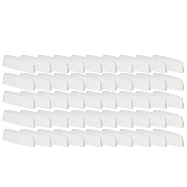 Dräneringsplugg för PVC-fönster vit 45 mm 50-pack Dräneringsplugg för PVC-fönster vit 45 mm 50-pack