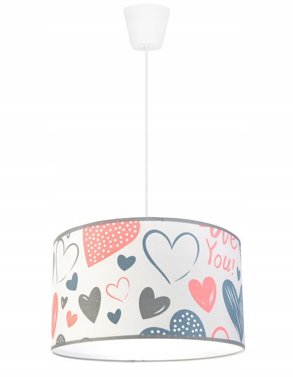 Lofthængende lampe til børn, LED-lampeskærm