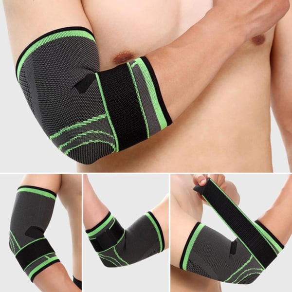 Tennisalbuebandage stabilisator justerbar strop ledbeskyttelse