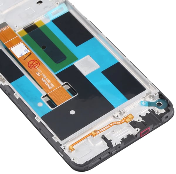 Realme 7 4G LCD-näyttö + kosketusnäyttö RMX2155 RMX2163 (Kunnostettu) IPS musta kehys