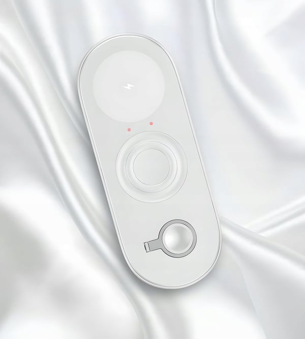 3-i-1 trådløs induktiv oplader til Apple Android iPhone Watch AirPods