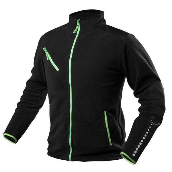 PREMIUM-TYÖFLEECE MUSTA CORDURA-VAHVIKKEILLA KOKO XXL - T N81-507-XX