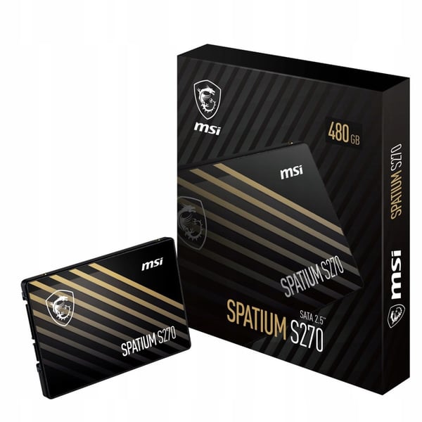 MSI SPATIUM S270 SATA 2,5" 480GB SSD-asema