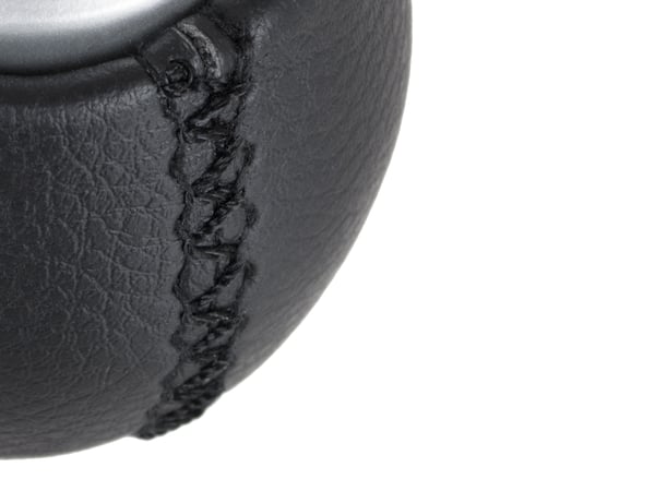 Alfa Romeo 147 00-10 gearknob sort og sølv 5 gear