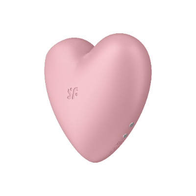 Satisfyer Cutie Heart klitoriksen stimulaattori vaaleanpunainen