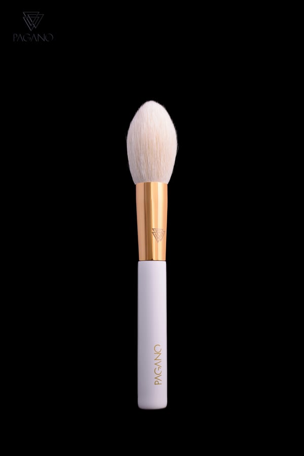 PAGANO Rouge pulverrouge og highlighter børste