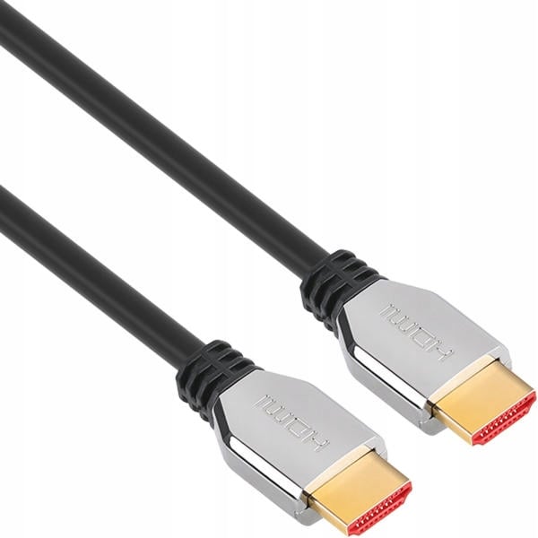 HDMI 2.1 KABEL ULTRA HØJHASTIGHEDS ETHERNET 8K 4K 120HZ ZINKHUS 2M