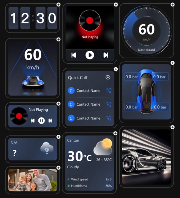 Trådløs Adapter Ottocast P3 8G/128G Carplay/Android Auto SIM-kort