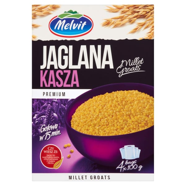 Melvit Premium Hirssi 400 g (4 pussia)