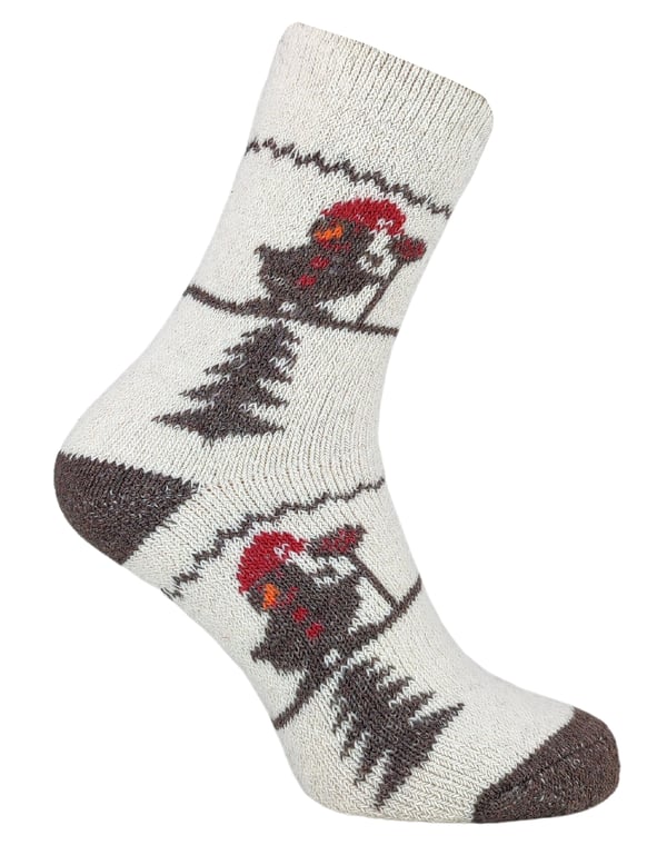 3X HERRE ALPACA SOKKER TYK ULD ALPACA VARM TERMO Z1 39-42