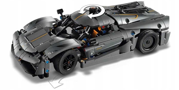 42173 - Lego Technic - Harmaa Koenigsegg Jesko Absolut Hyperauto