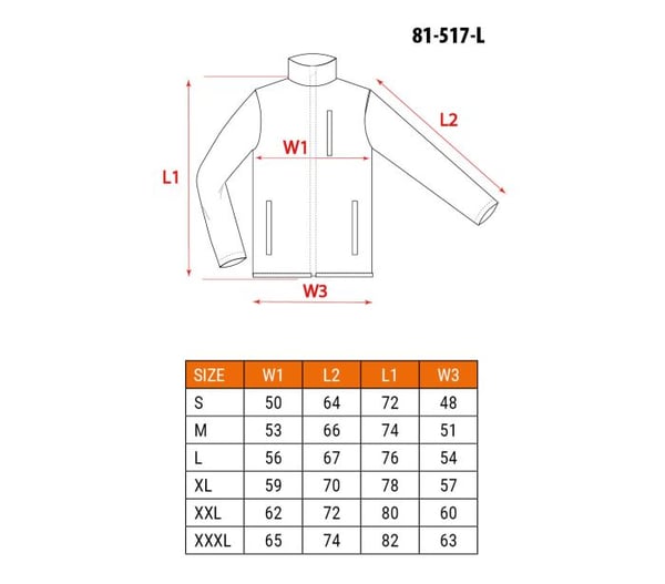 SOFTSHELL UDENDØRS SWEATSHIRT GRØN STØRRELSE XL - T N81-517-XL